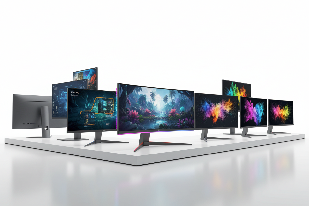 pc Monitors  mix en heel mooie 